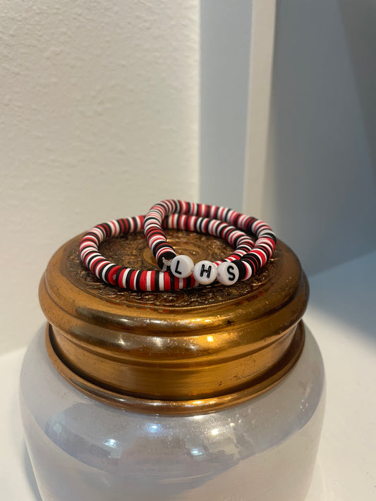 "LHS" Clay Bracelets